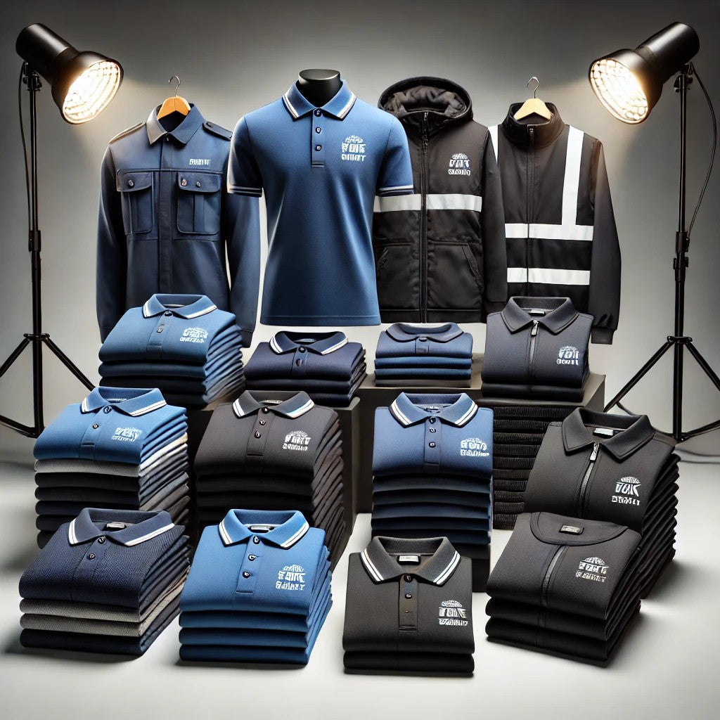 Bulk order of branded workwear - Color Coded Workwear