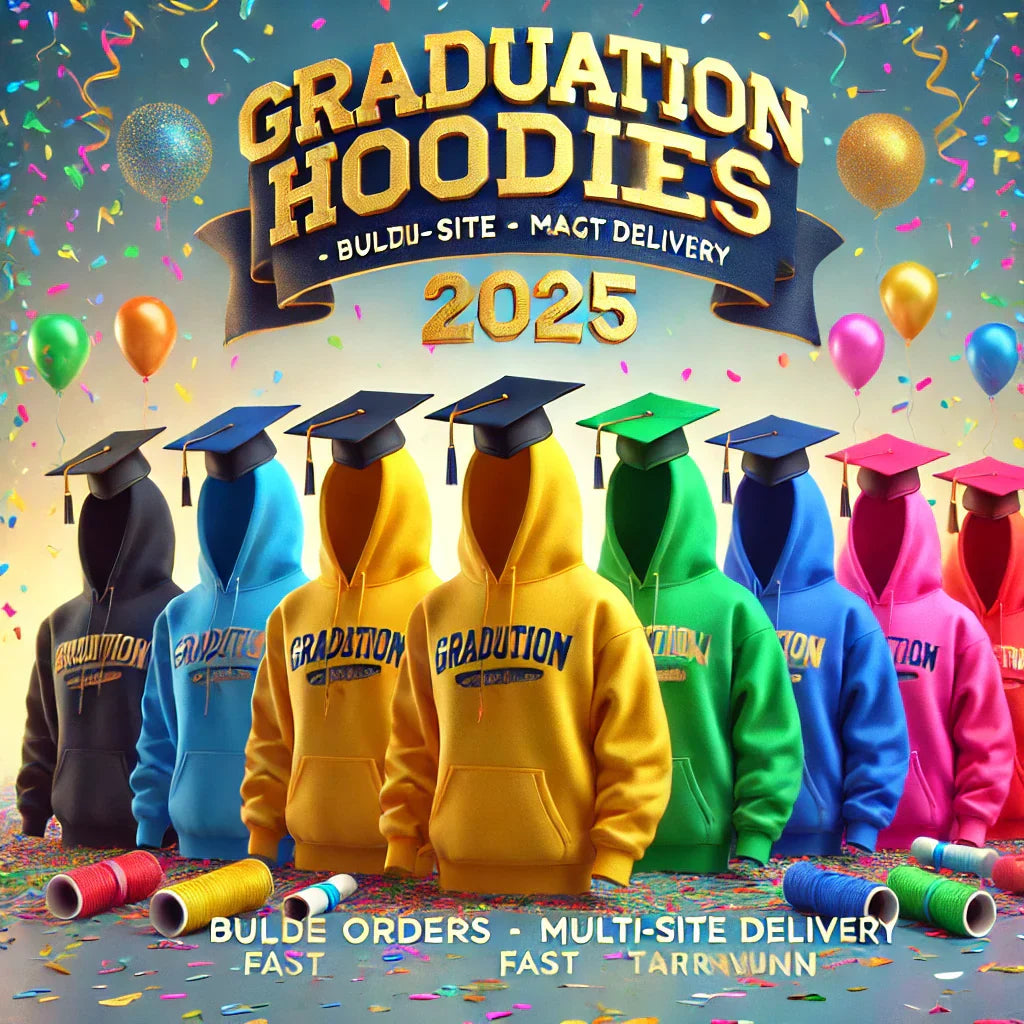 Branded Graduation Hoodies - Color Coded Workwear