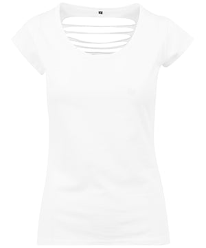 Women's back cut tee