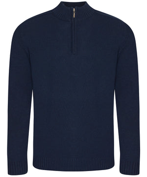 Wakhan ¼ regen zip knit sweater