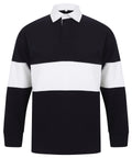 Panelled rugby shirt