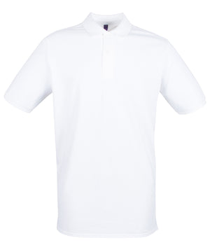 Micro-fine piqué polo shirt