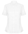 Women's modern short sleeve Oxford shirt