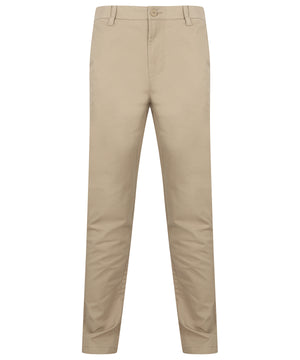 Stretch chinos with flex waistband 
