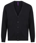 V-button cardigan