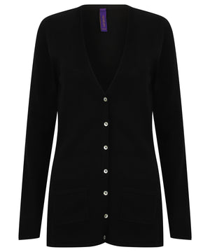 Women's v-button cardigan
