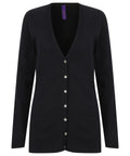 Women's v-button cardigan