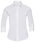 Women's ¾ sleeve easycare fitted shirt