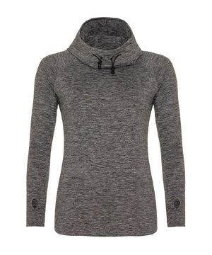 Women's cool cowl neck top