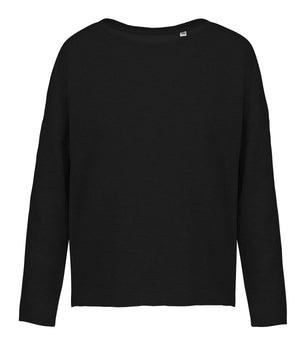 Ladies' oversized sweatshirt
