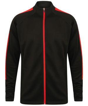 Knitted tracksuit top