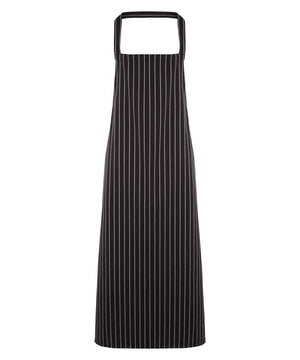 Striped bib apron
