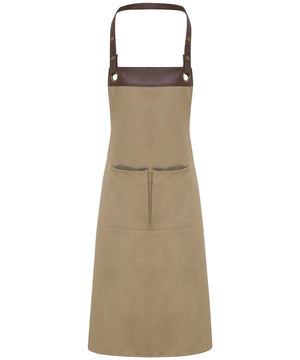Espresso bib apron