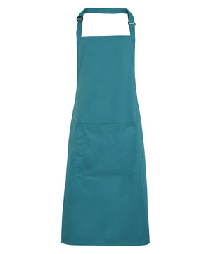 Colours bib apron with pocket