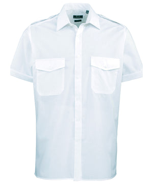 Short sleeve pilot shirt