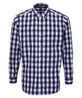 Mulligan check cotton long sleeve shirt