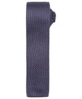 Slim knitted tie
