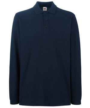 Premium long sleeve polo 