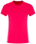 Women's TriDri® contrast panel performance t-shirt