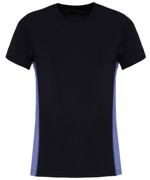Women's TriDri® contrast panel performance t-shirt