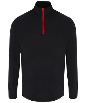TriDri® long sleeve performance ¼ zip