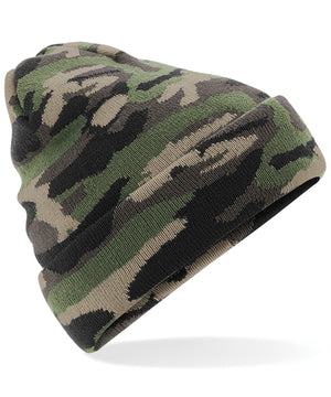Camo cuffed beanie