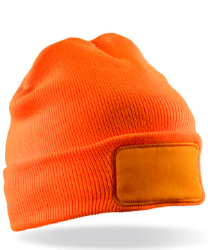 Double-knit Thinsulate printers beanie