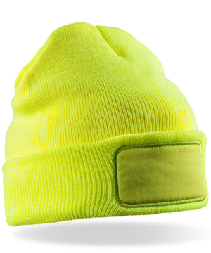 Double-knit Thinsulate printers beanie