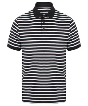 Striped Jersey polo shirt