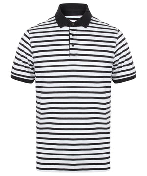 Striped Jersey polo shirt