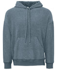 Unisex sueded fleece pullover hoodie