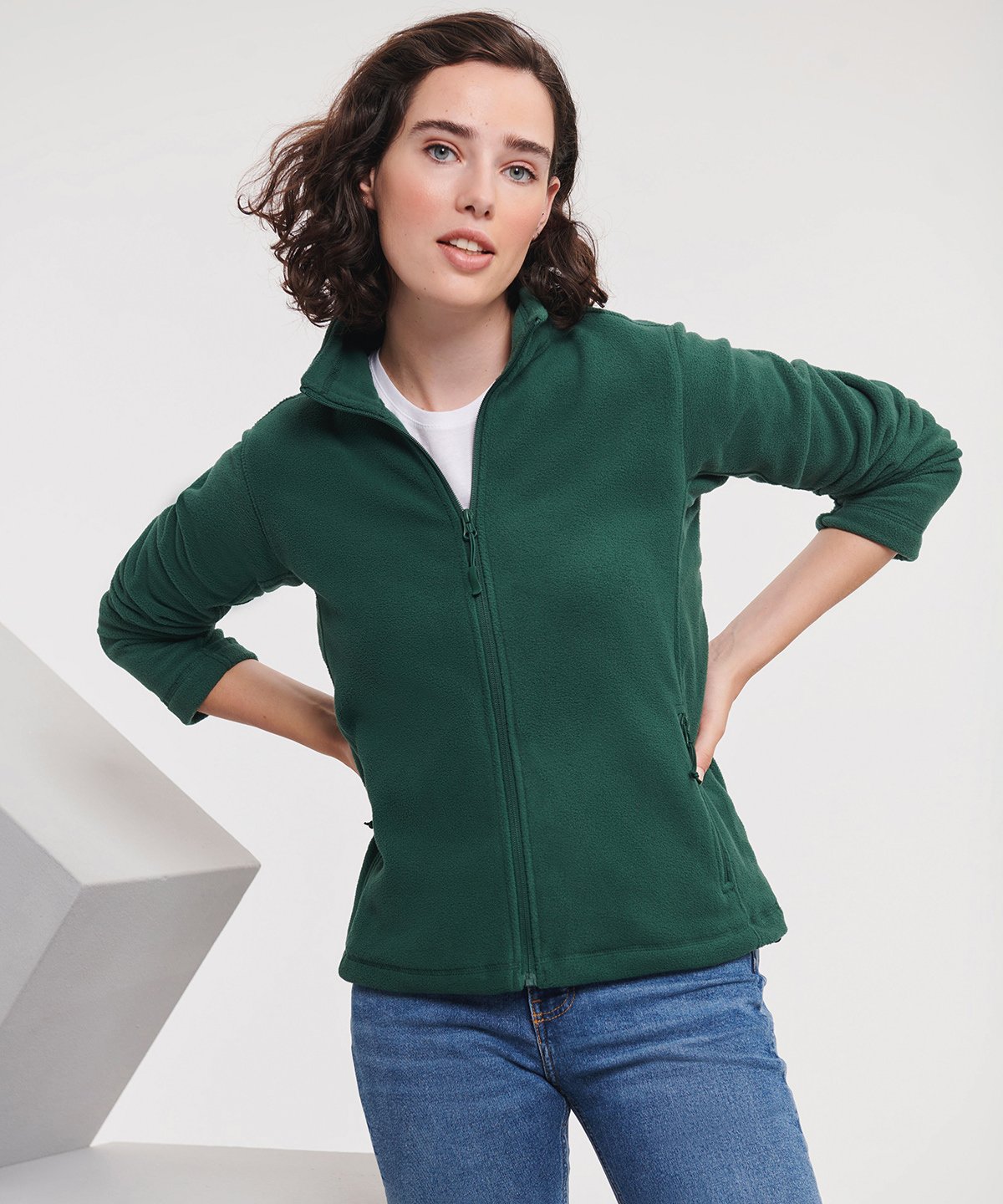 8700F | Women's full-zip outdoor fleece | Russell Athletic