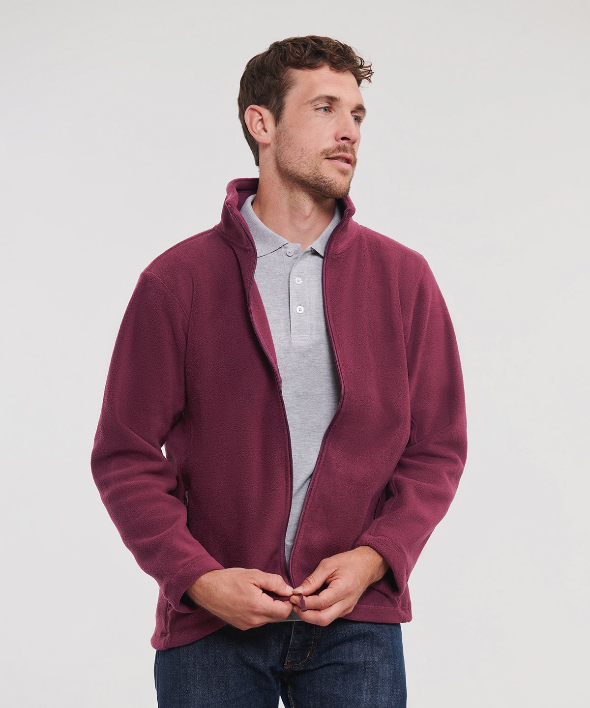 8700M | Full-zip outdoor fleece | Russell Athletic