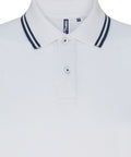 Women's classic fit tipped polo