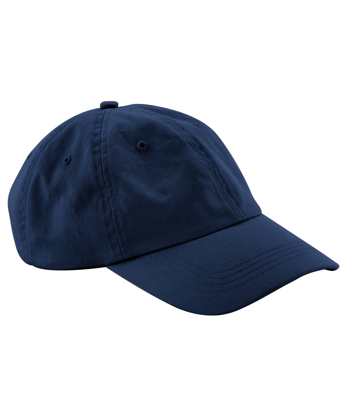 Junior low-profile 6-panel dad cap
