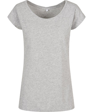 Women's wide neck tee