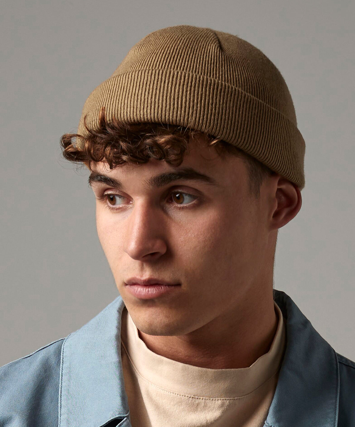 Recycled mini fisherman beanie