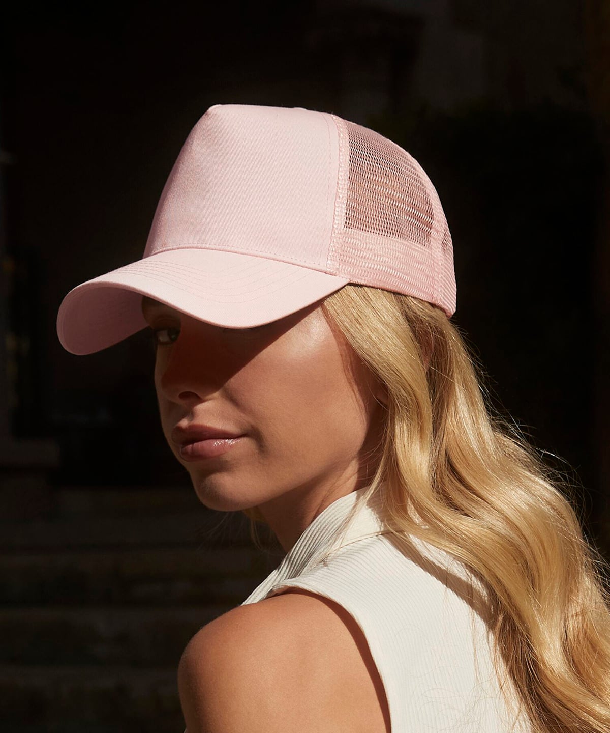 Beechfield BC640 Snapback Trucker Cap | Embroidered Trucker Caps & Branded Headwear