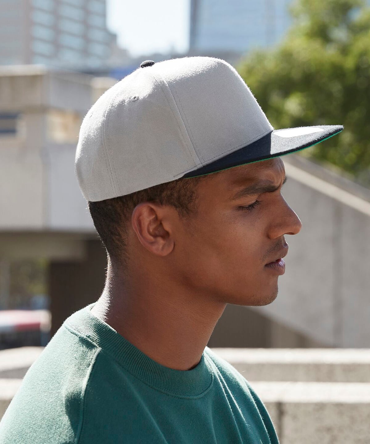 Beechfield BC660 Original Flat Peak Snapback | Personalised Snapback Caps