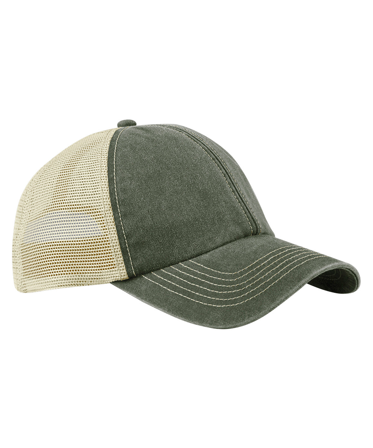 6-panel vintage trucker