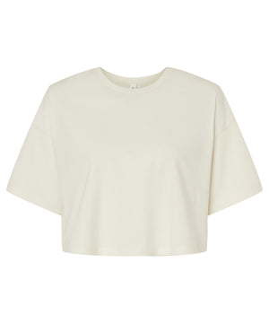 Womens Jersey crop tee