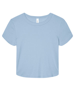 Womens micro rib baby t-shirt
