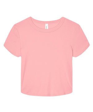 Womens micro rib baby t-shirt
