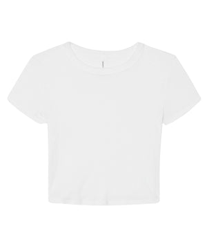 Womens micro rib baby t-shirt