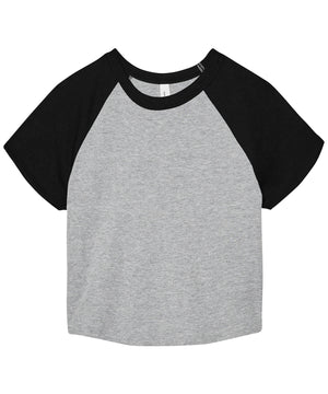 Womens micro rib raglan baby t-shirt