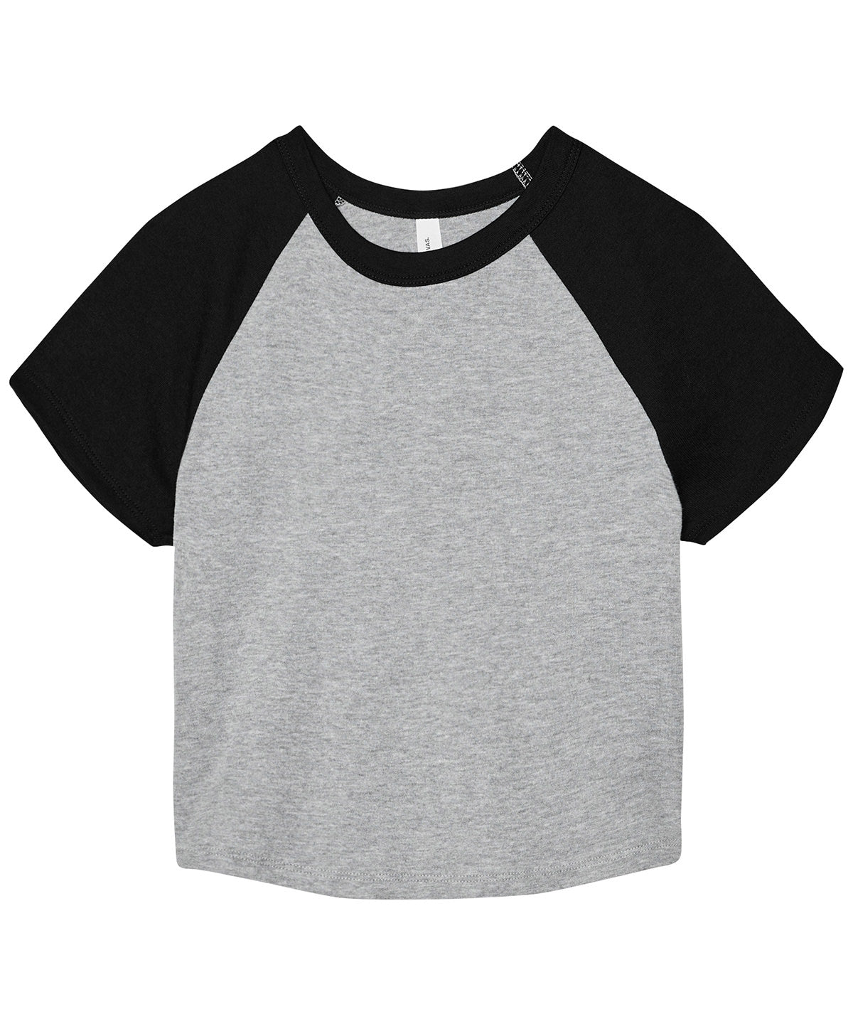 Womens micro rib raglan baby t-shirt