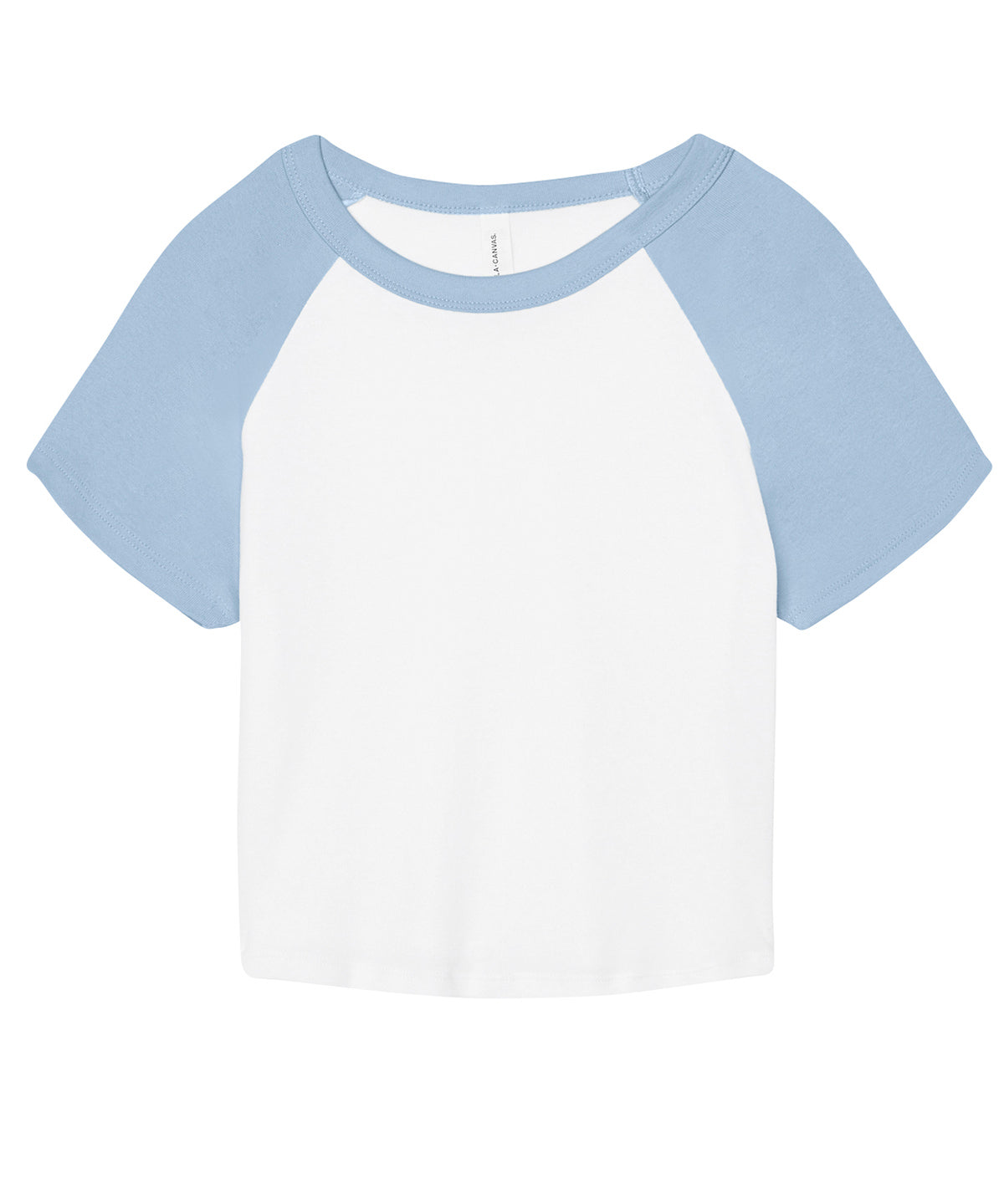 Womens micro rib raglan baby t-shirt