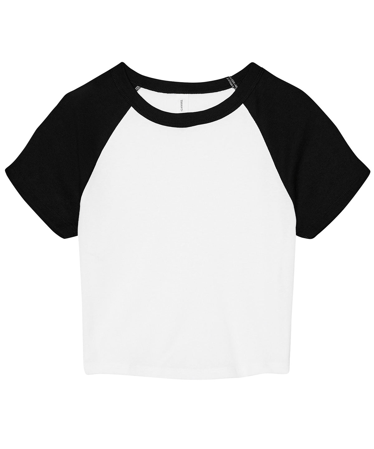 Womens micro rib raglan baby t-shirt
