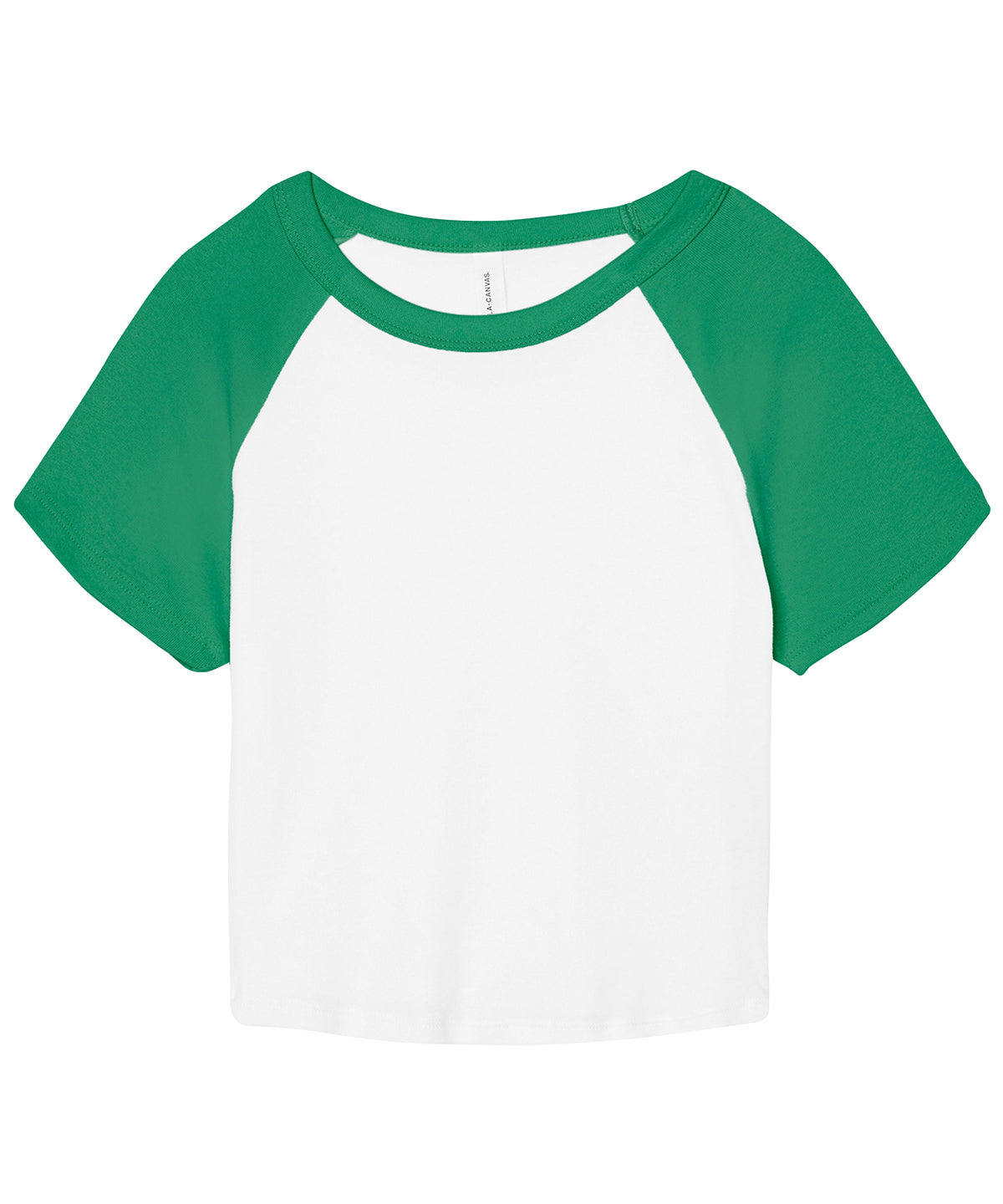 Womens micro rib raglan baby t-shirt