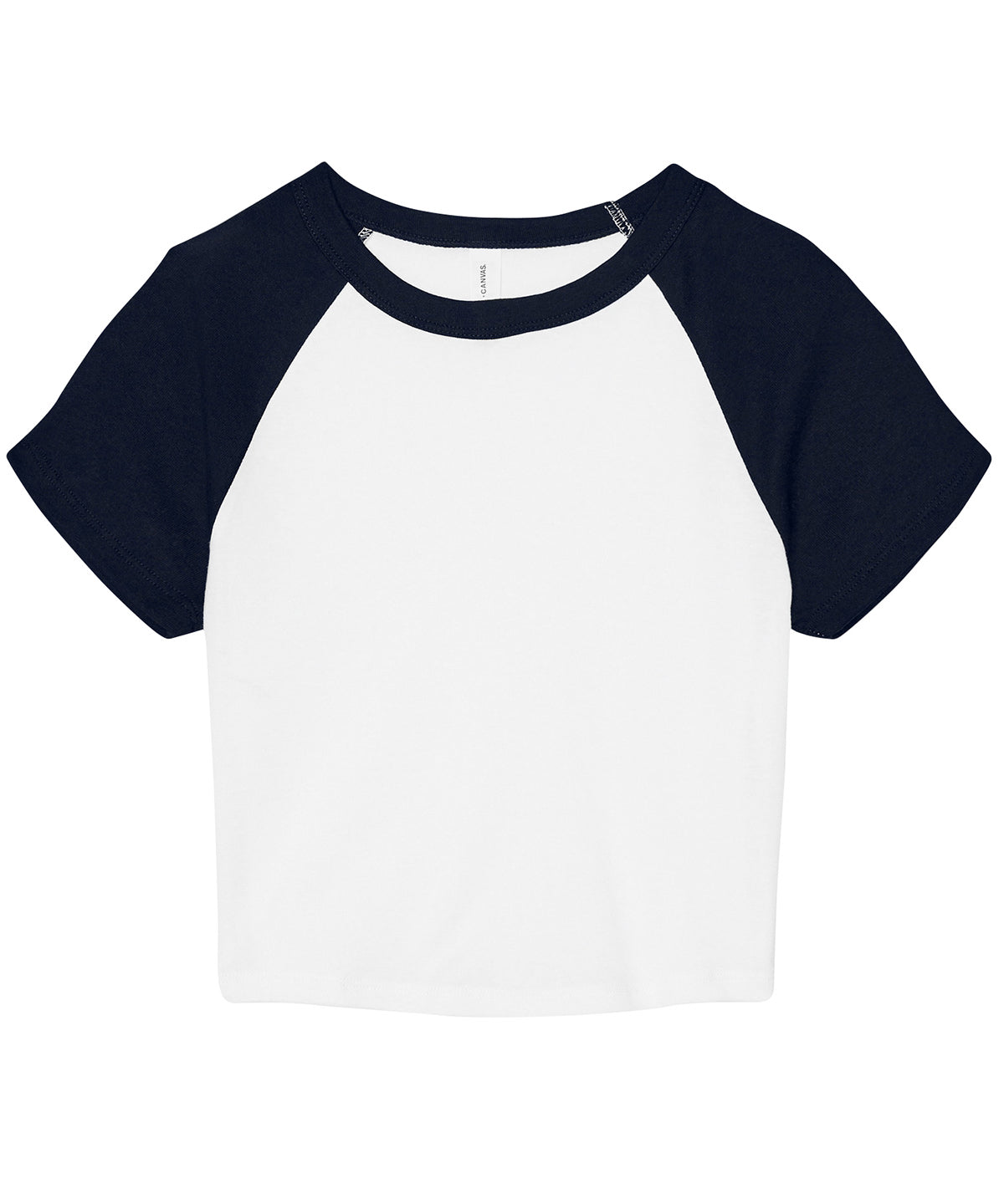 Womens micro rib raglan baby t-shirt